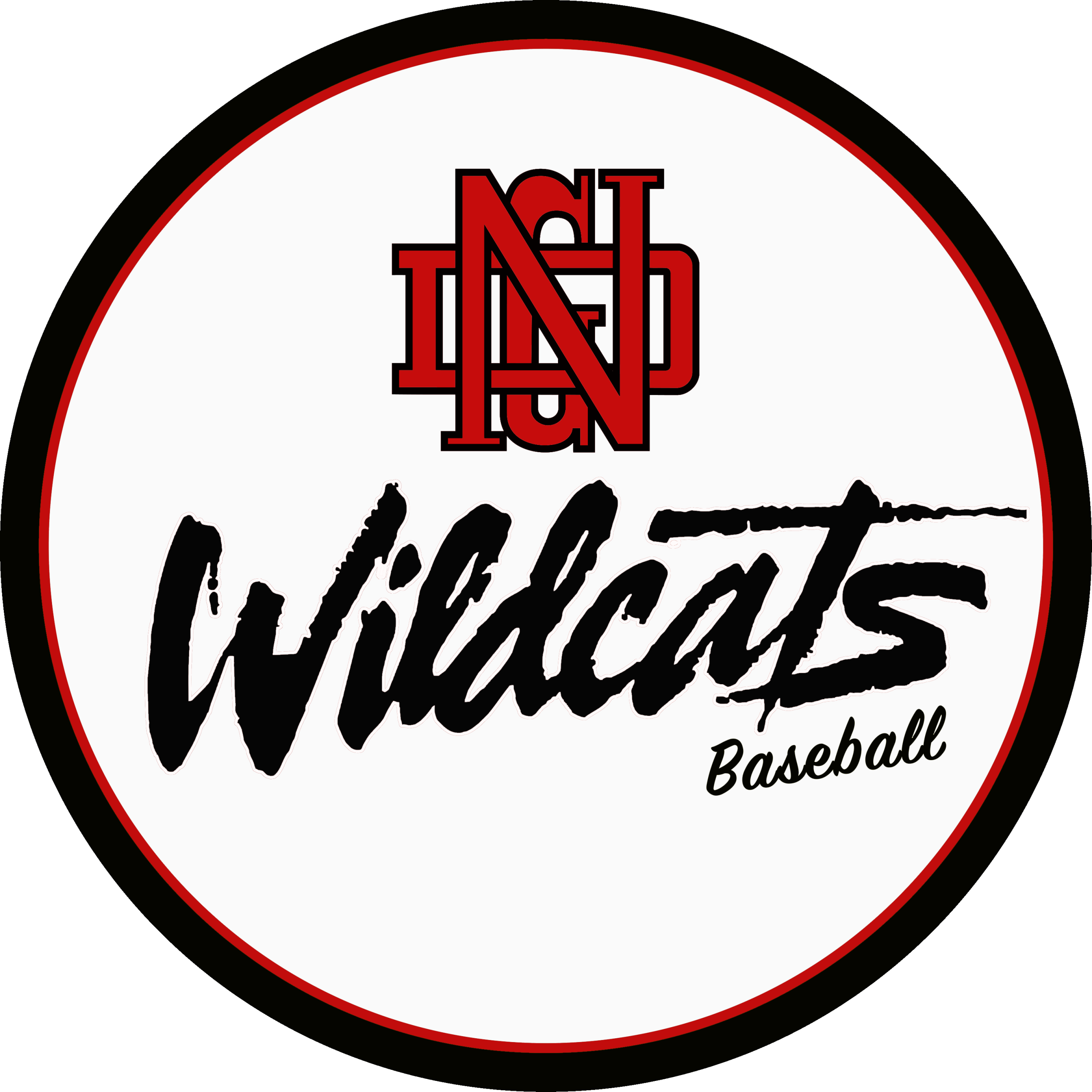 NDG Baseball Orange Wildcats logo